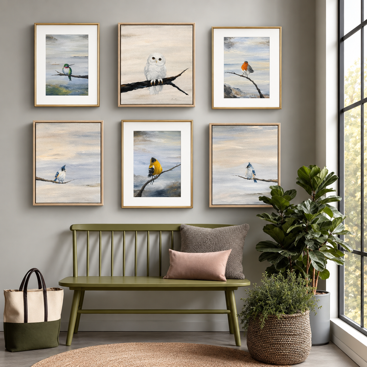 Bird Love Collection - Fine Art Prints