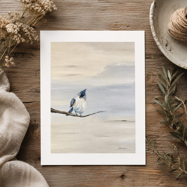 Tufted Titmouse (Study 2) - Fine Art Print