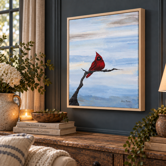 My Soul Sits Quietly Beside Yours - Fine Art Print