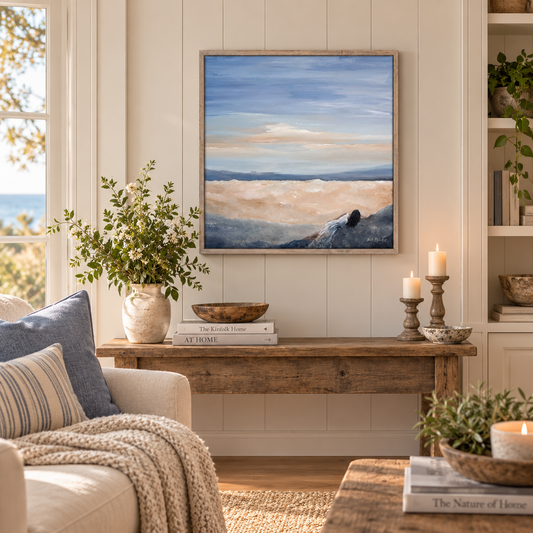 The Quiet After Goodbye - Original Painting