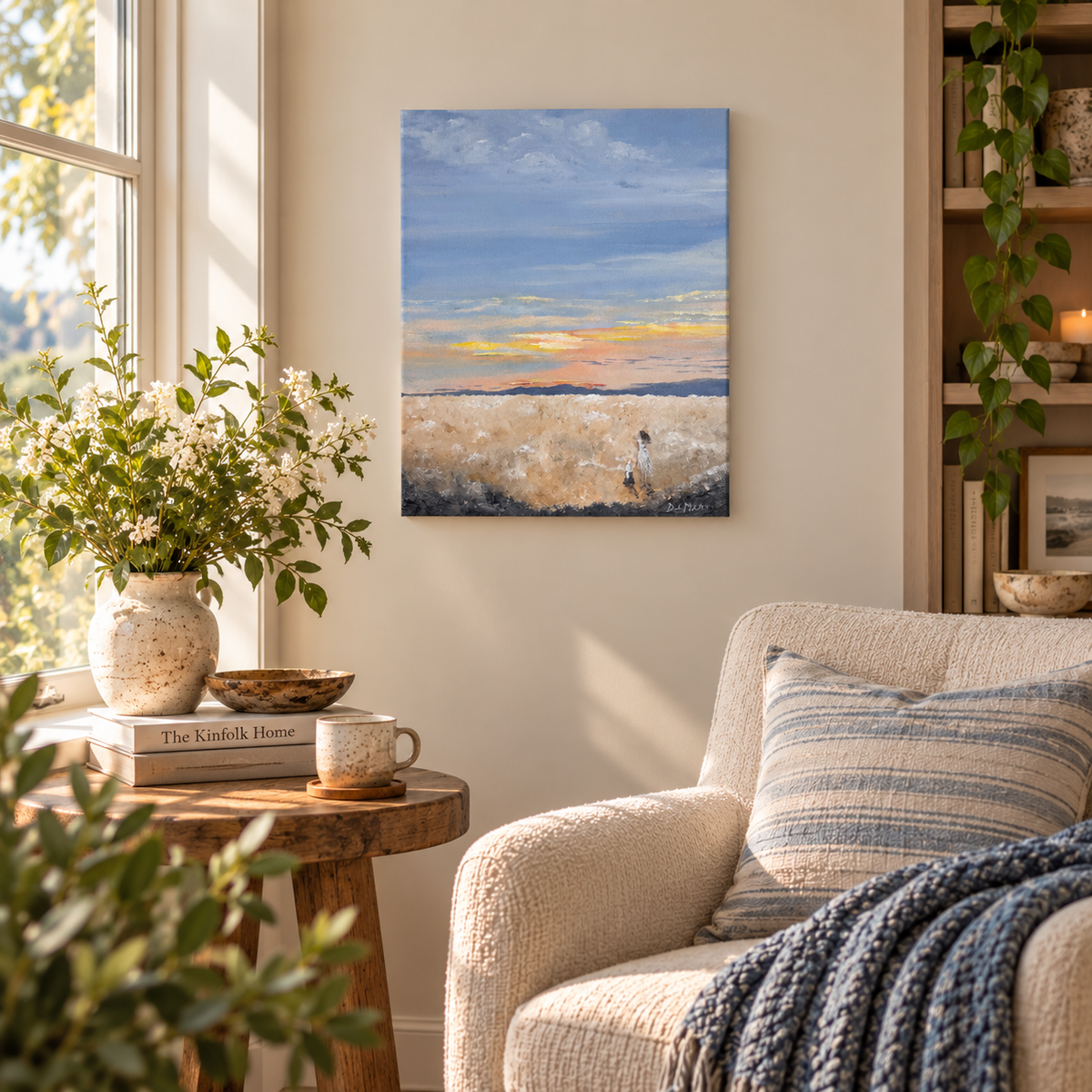 The Light Will Find Its Way - Original Painting