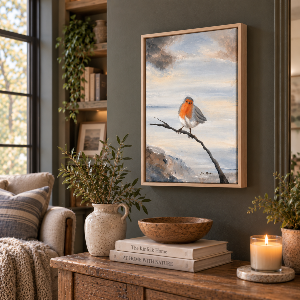 The European Robin - Fine Art Print