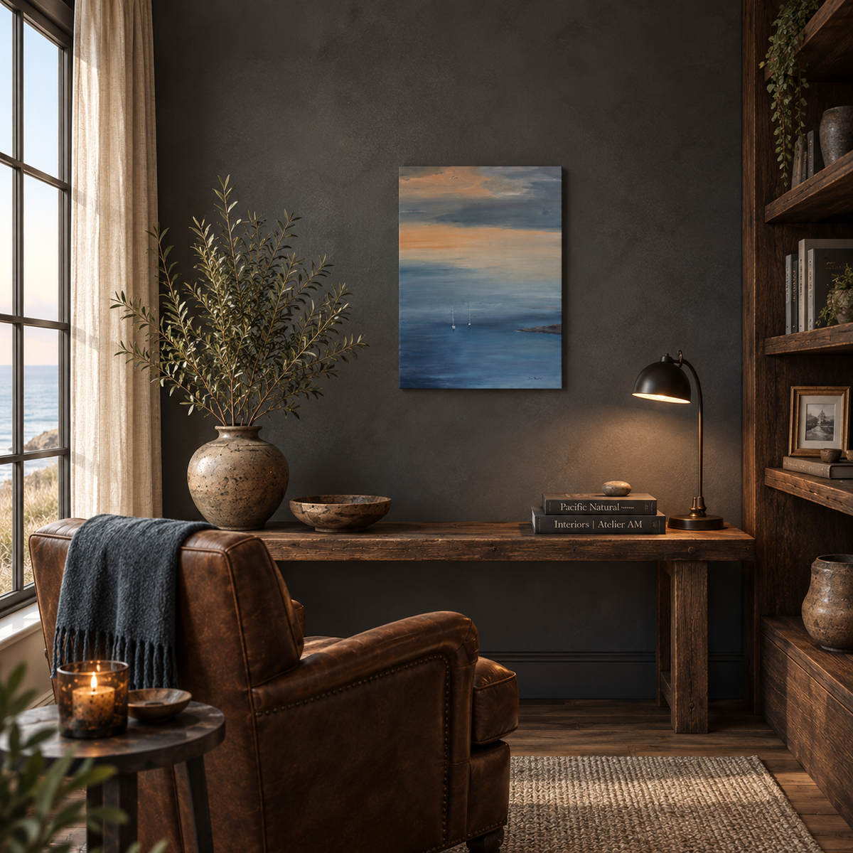 Two Ships Passed - Original Painting
