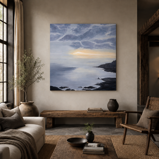 When the World Goes Quiet - Original Painting