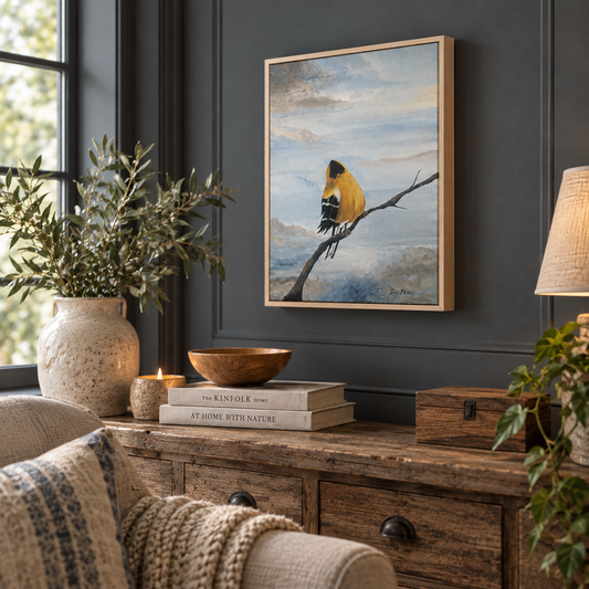 The American Goldfinch - Fine Art Print