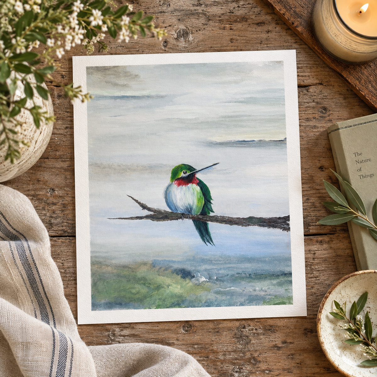 The Hummingbird - Fine Art Print