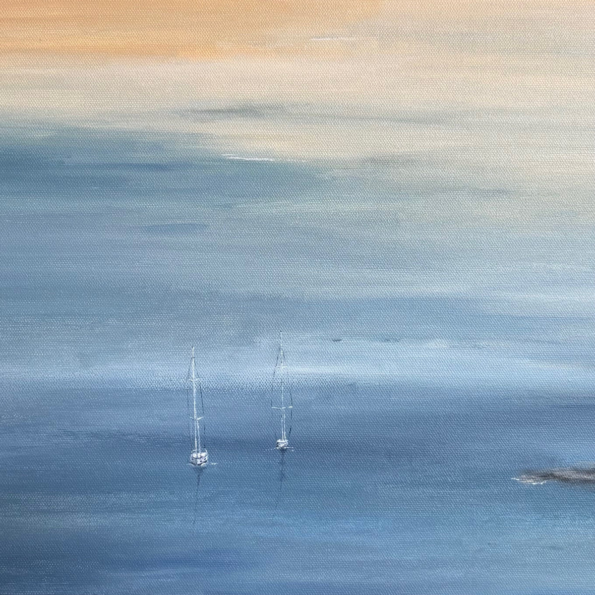 Two Ships Passed - Original Painting