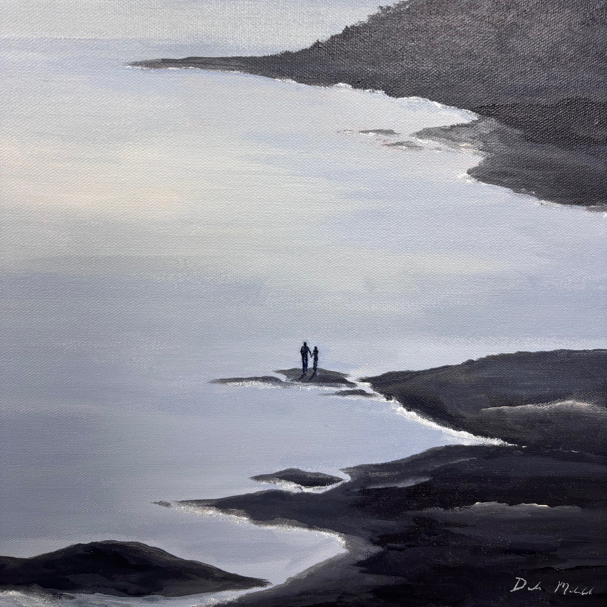 When the World Goes Quiet - Original Painting