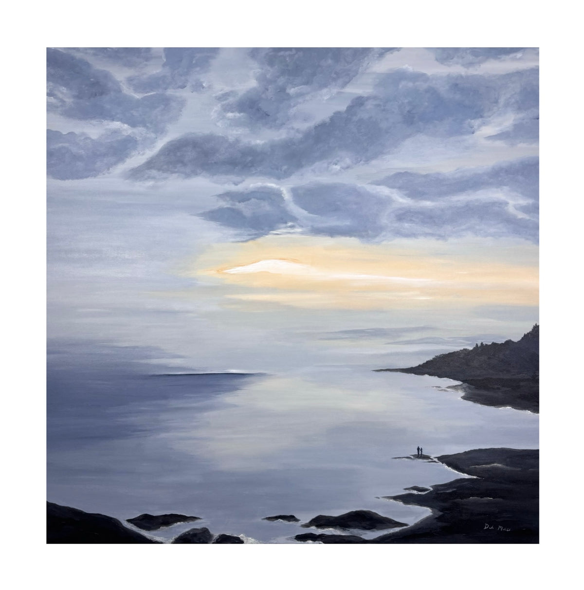 When the World Goes Quiet - Original Painting