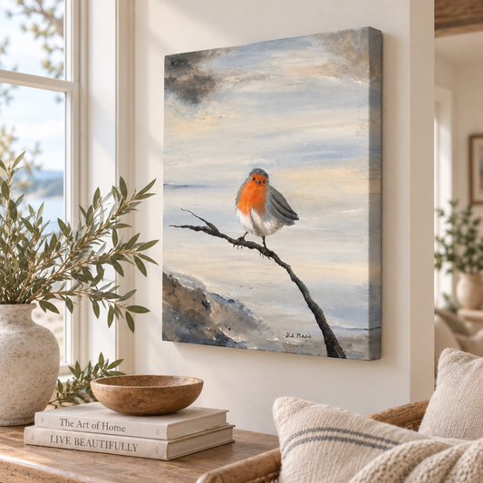 The European Robin - Fine Art Print