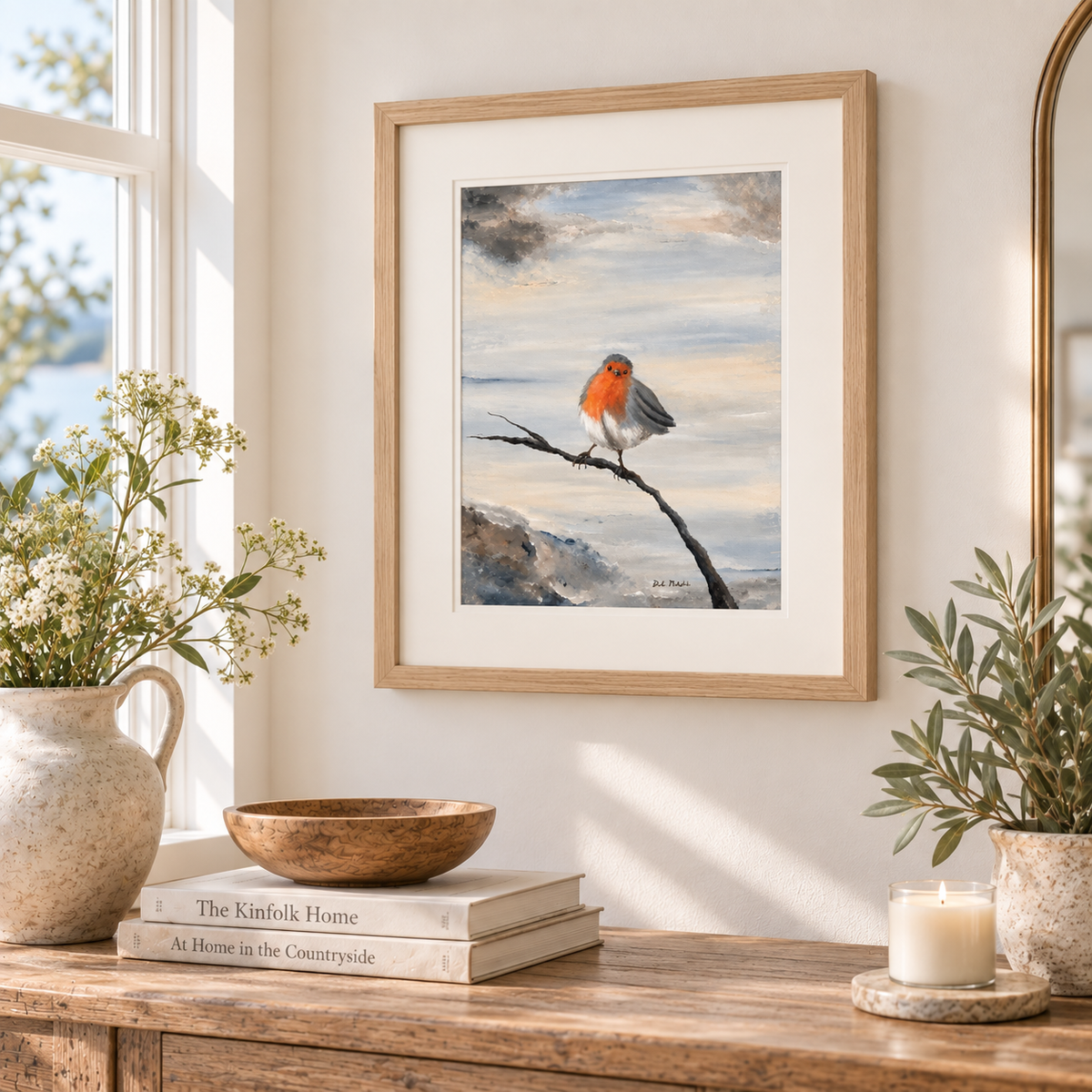 The European Robin - Fine Art Print