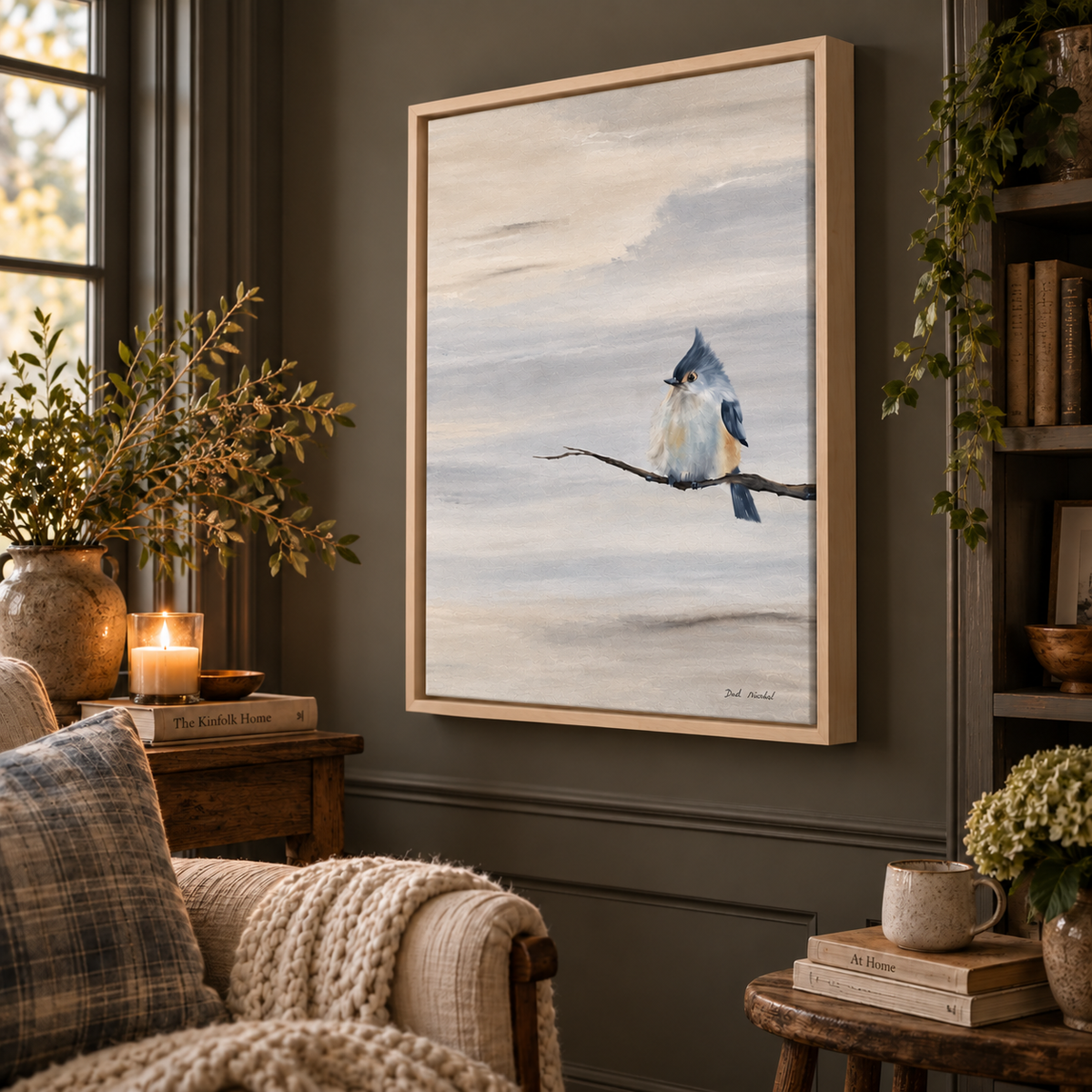 Tufted Titmouse (Study 1) - Fine Art Print