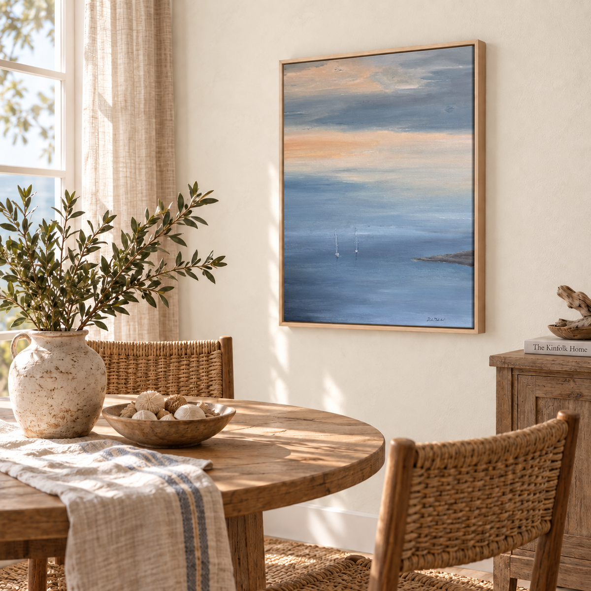 Two Ships Passed - Fine Art Print
