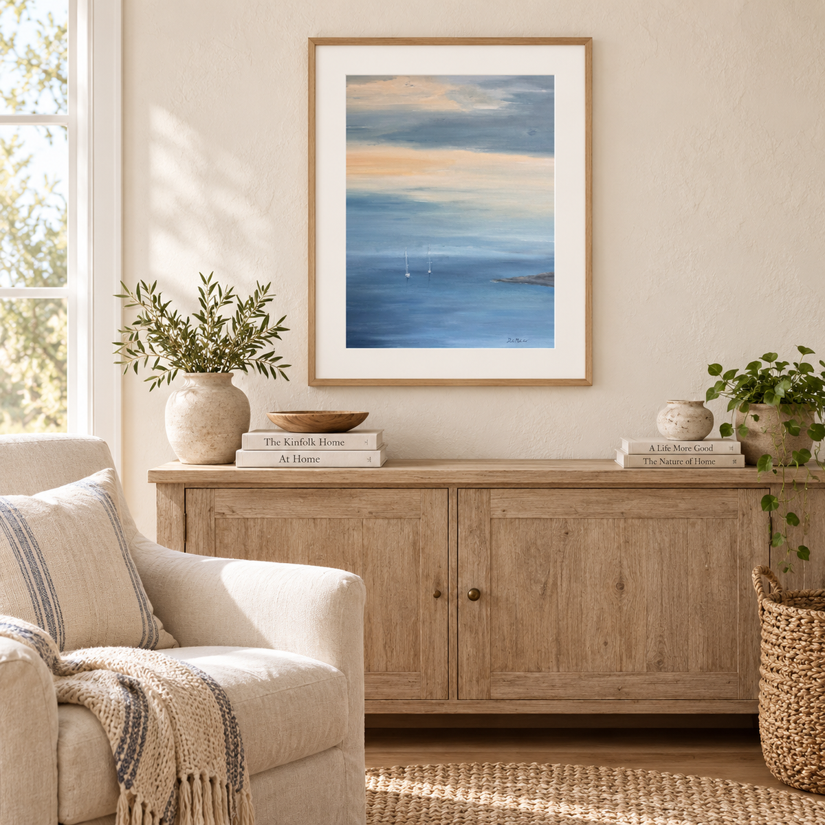 Two Ships Passed - Fine Art Print